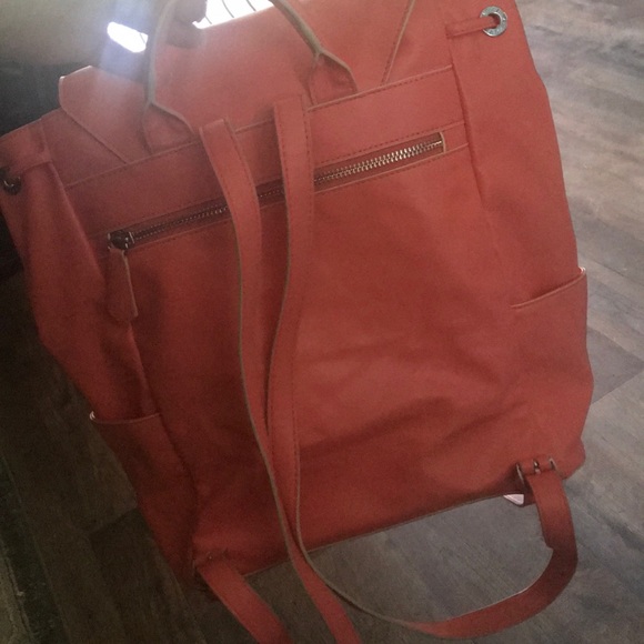 Vera Bradley backpack bag coral color - Picture 7 of 10